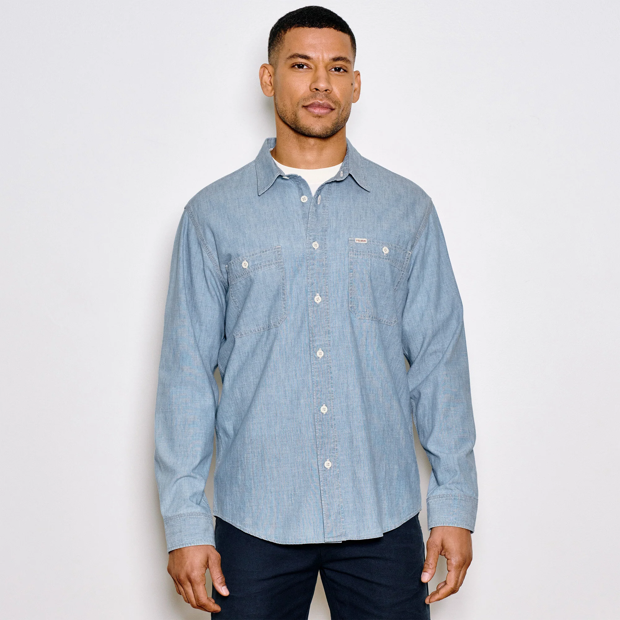 CHAMBRAY CPO SHIRT - Image 7