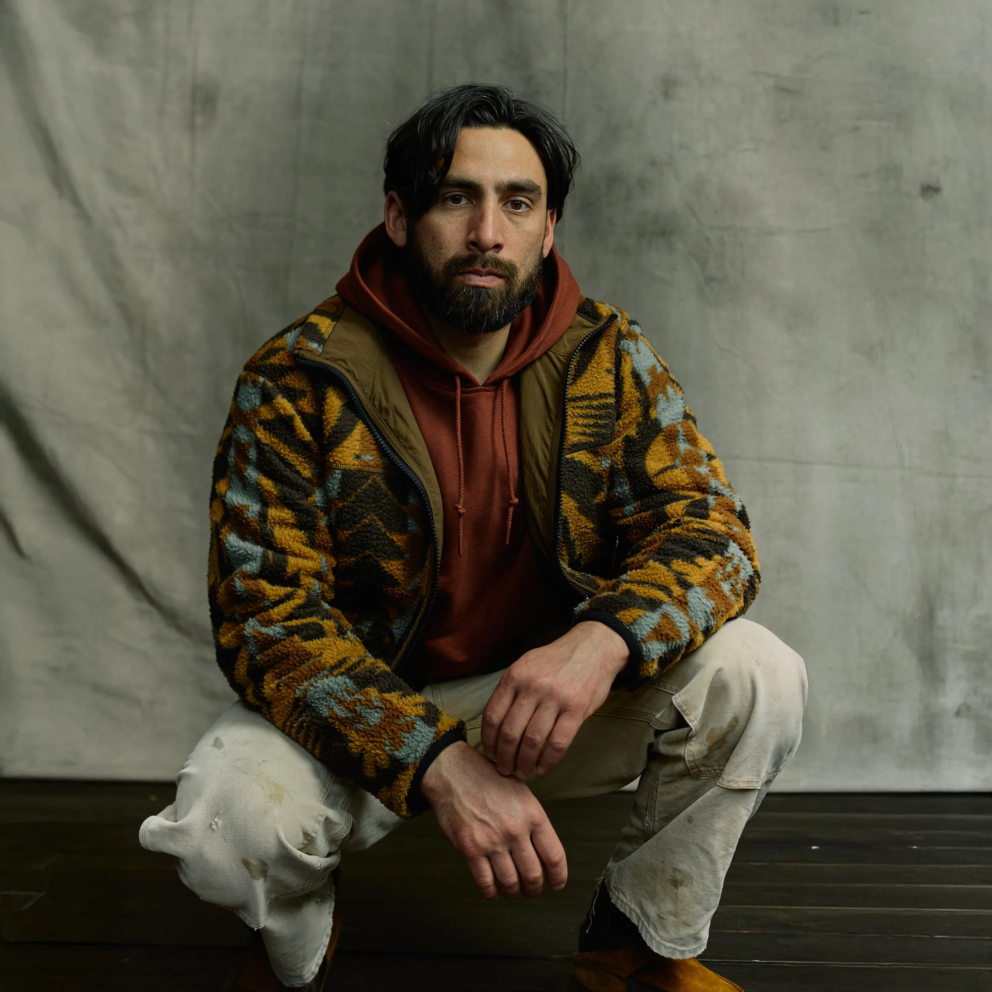 REVERSIBLE PILE FLEECE JACKET - Image 8