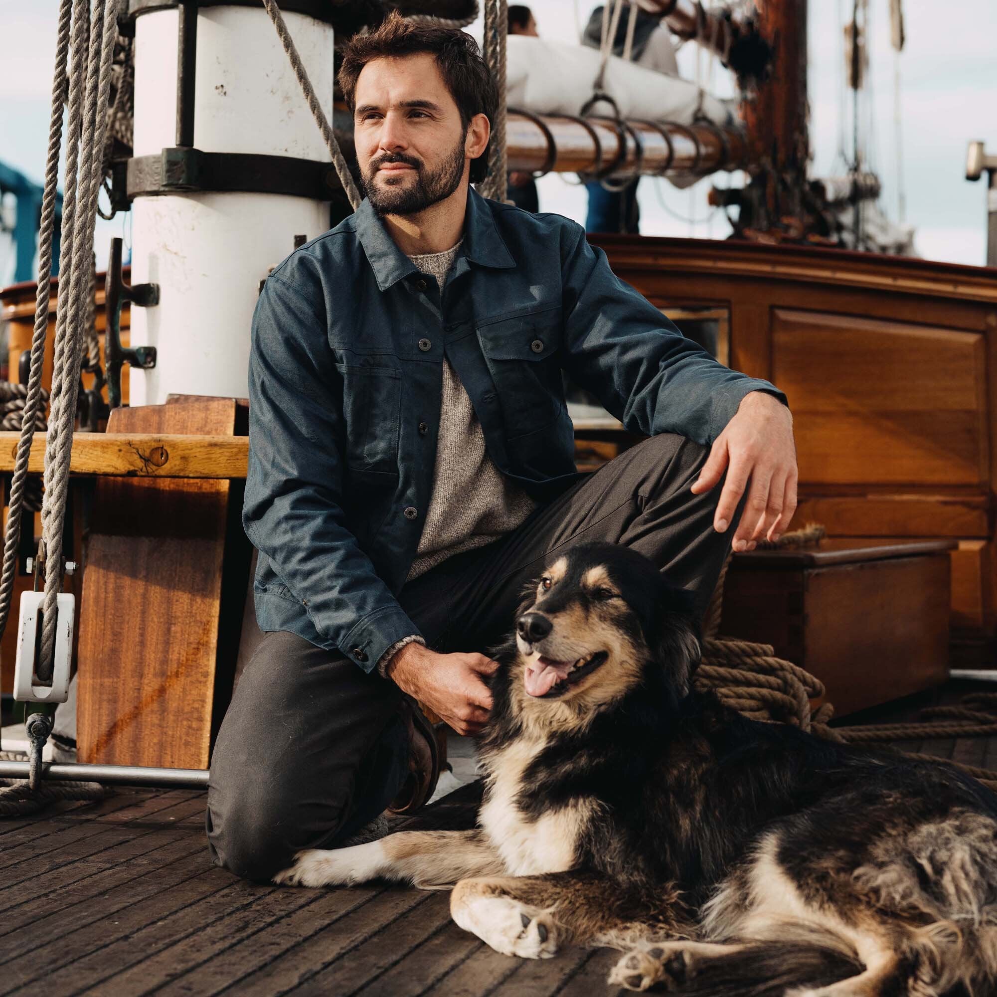 TIN CLOTH SHORT LINED CRUISER JACKET - Image 7