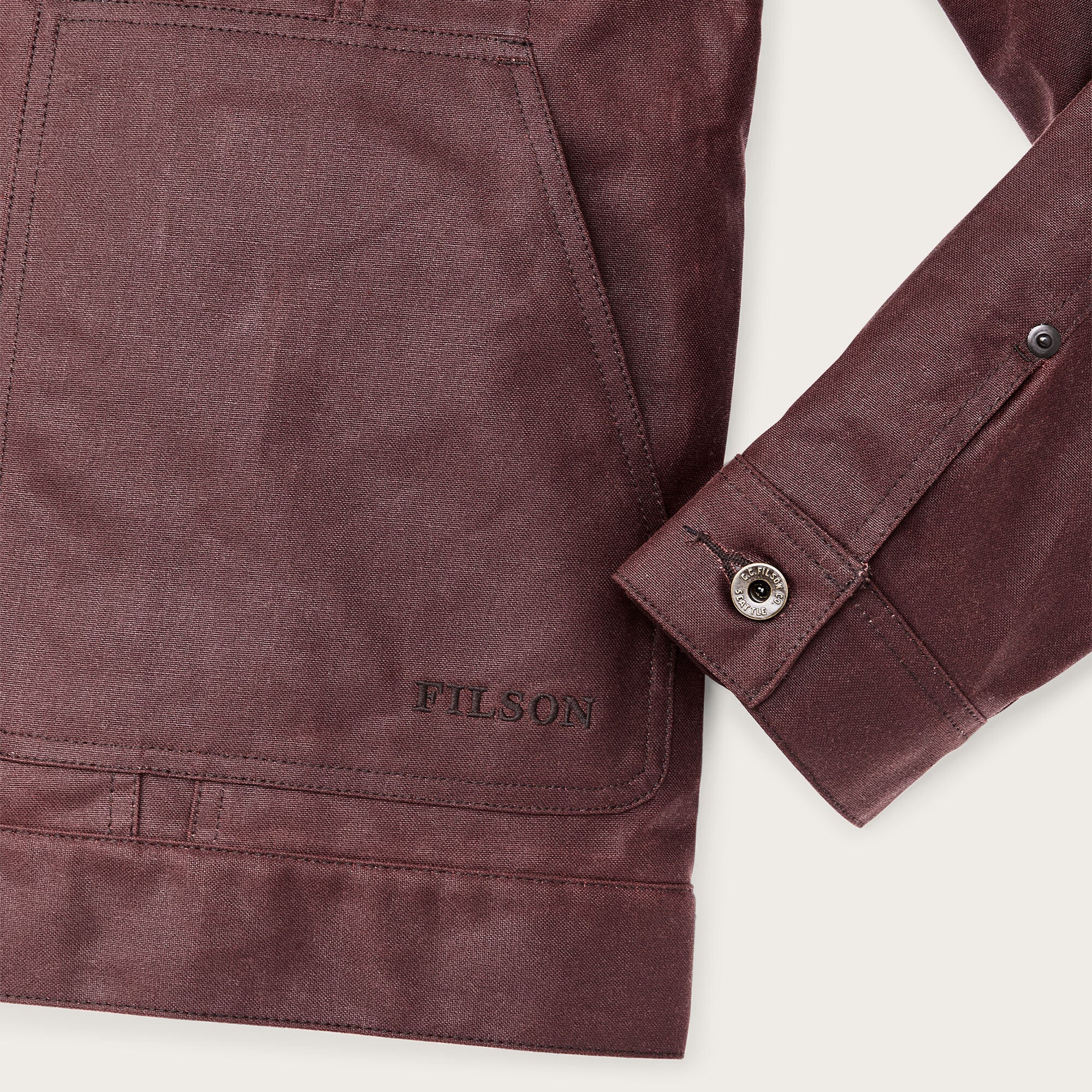 TIN CLOTH SHORT LINED CRUISER JACKET - Image 4