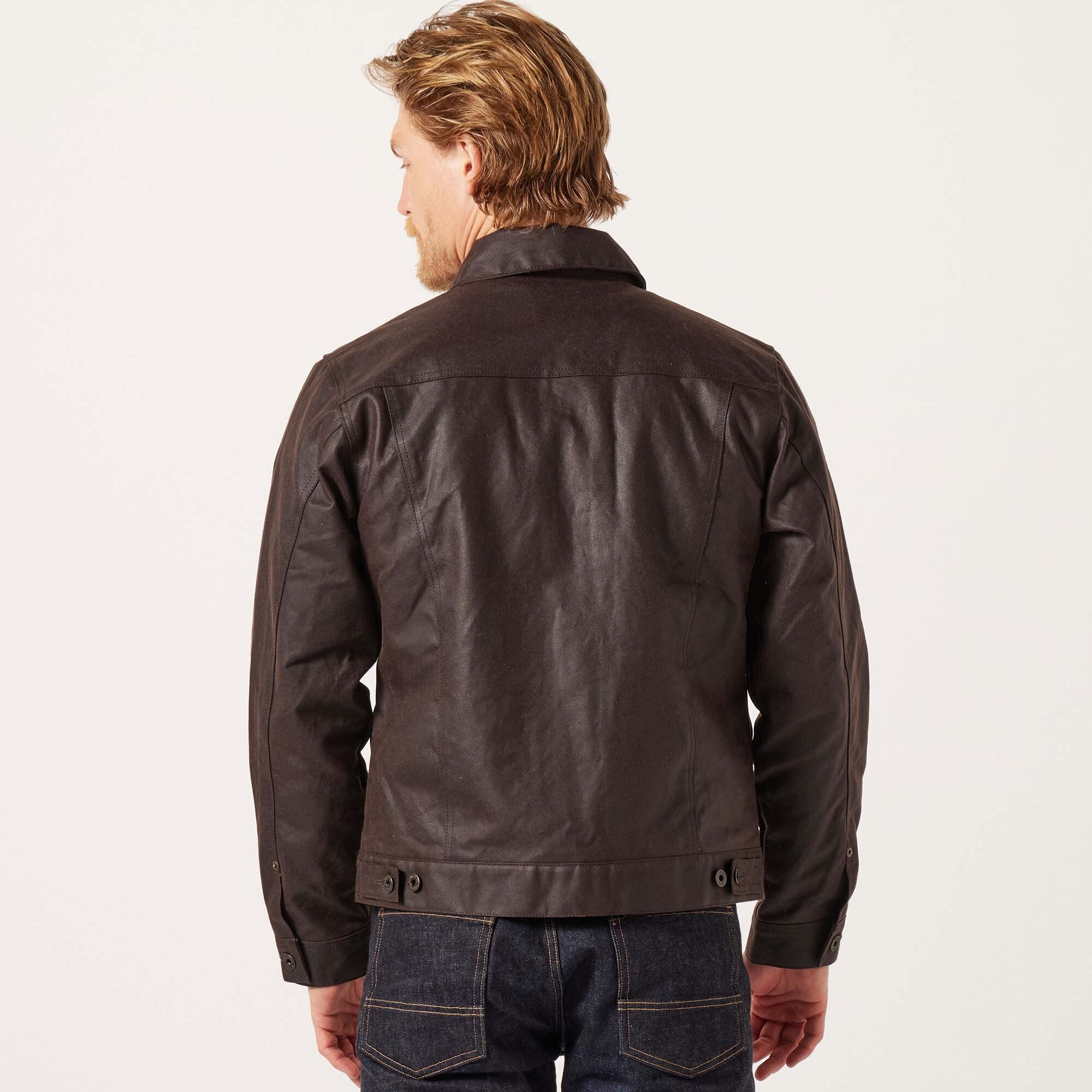 TIN CLOTH SHORT LINED CRUISER JACKET - Image 9