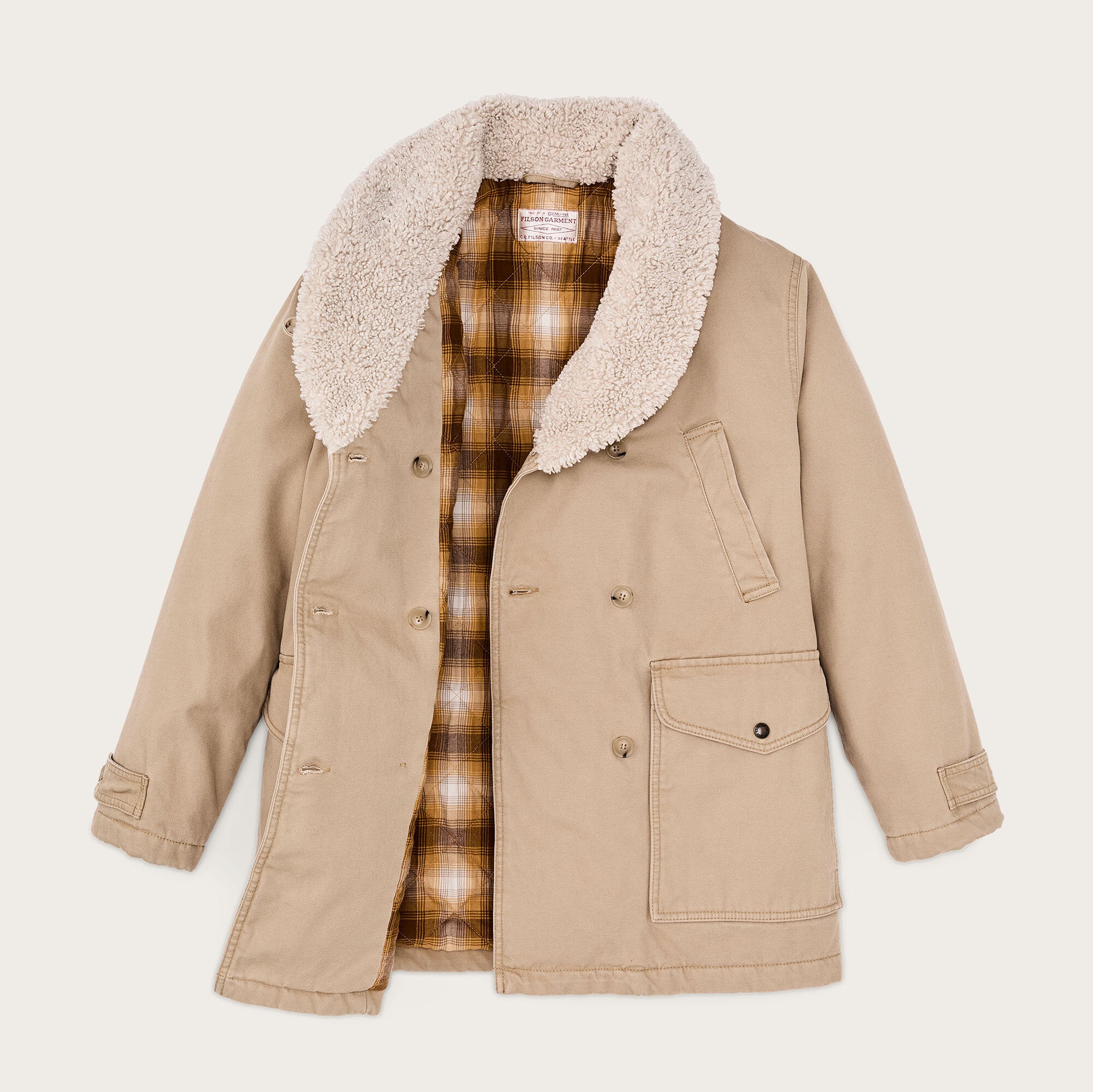 WOMEN’S CANVAS PACKER COAT - Image 3