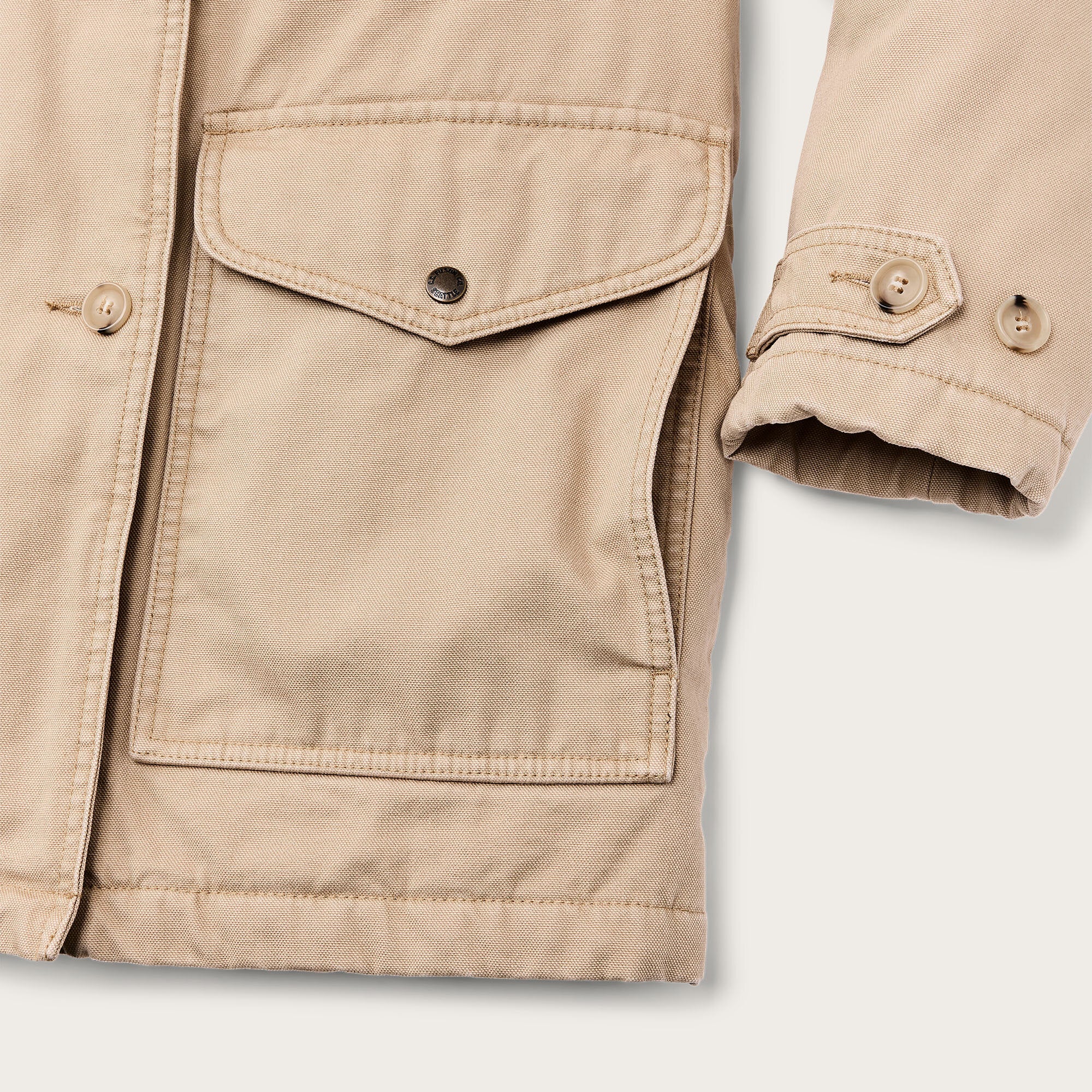 WOMEN’S CANVAS PACKER COAT - Image 5