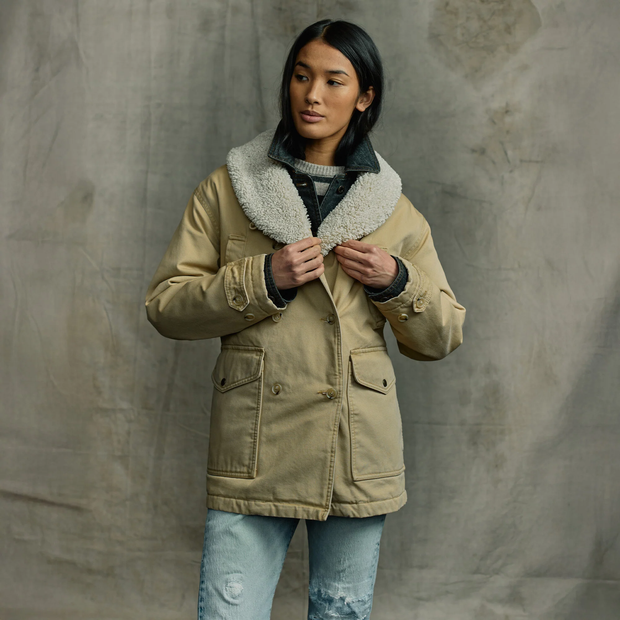 WOMEN’S CANVAS PACKER COAT - Image 7