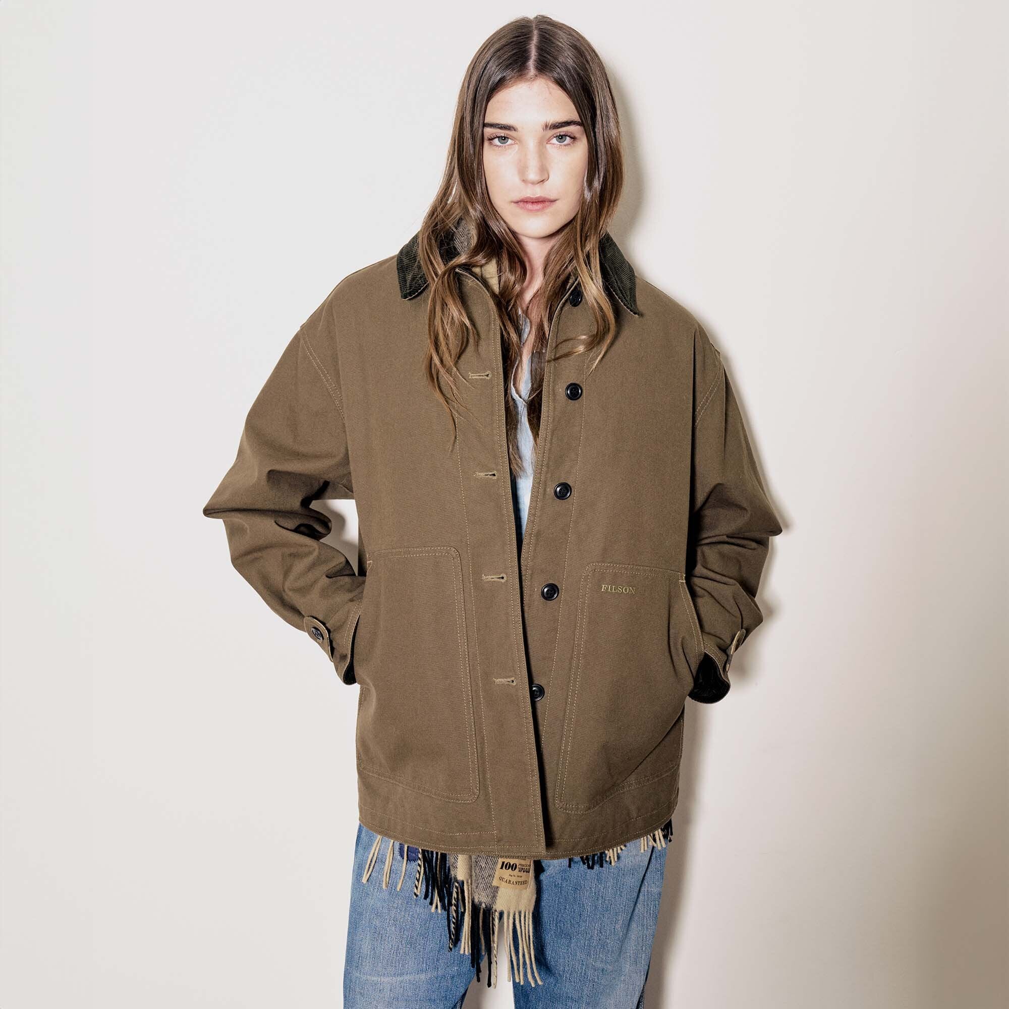 WOMEN'S DRY TIN CLOTH BARN COAT - Image 5