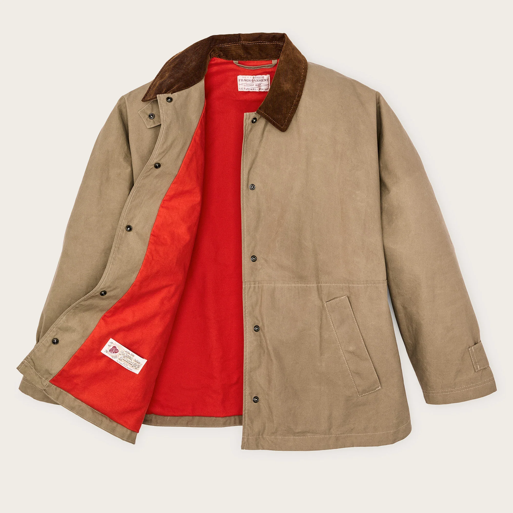 WOMEN’S HARBOR FRONT WAXED JACKET - Image 3